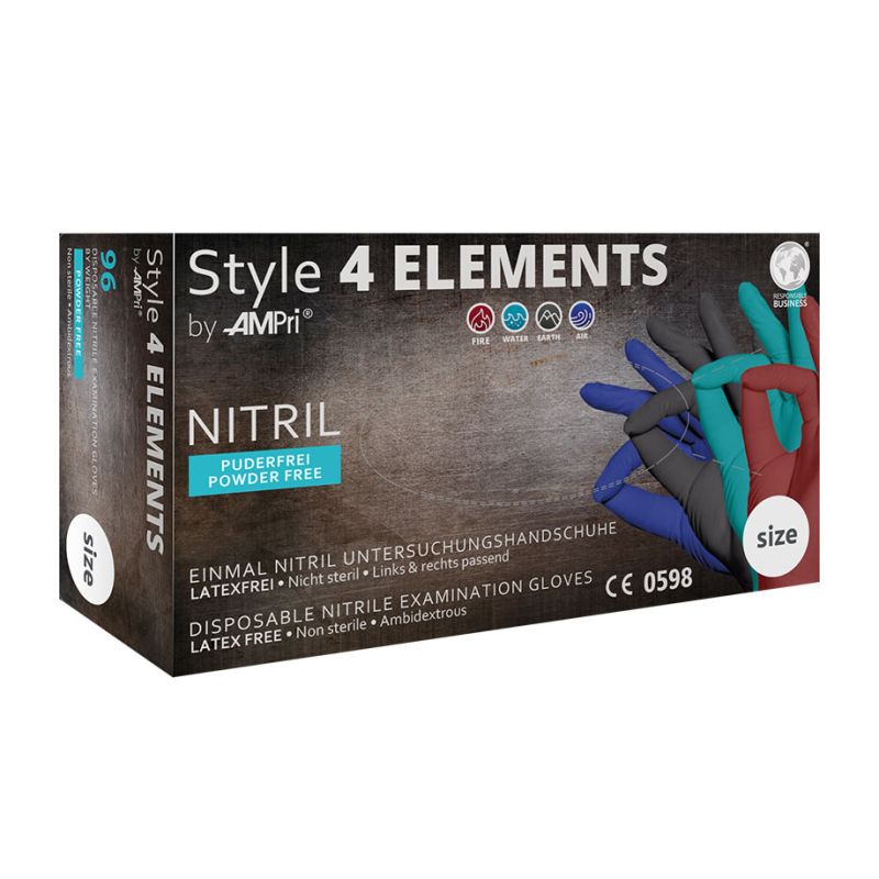 STYLE 4 ELEMENTS Nitril U.-Handschuhe